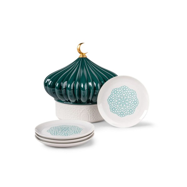 Шкатулка с тарелками "Величественная ночь"