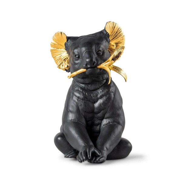 Коала (черная с золотом)