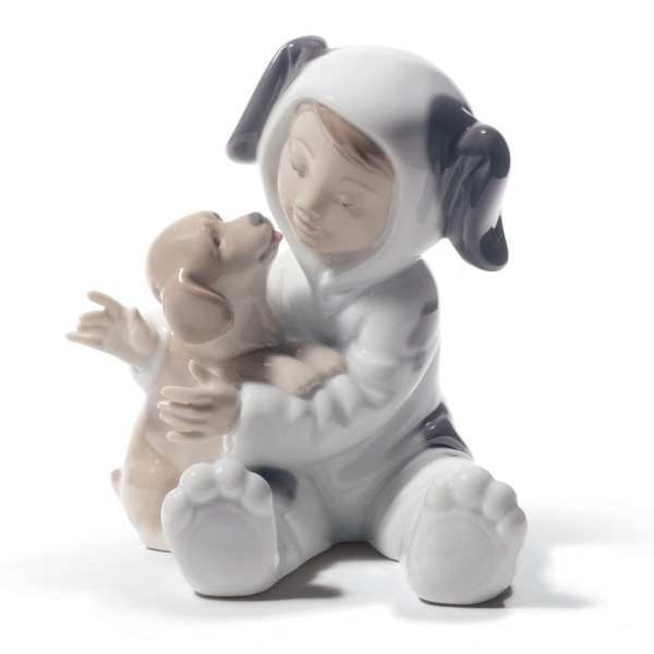 Скульптура "Игривый щенок"