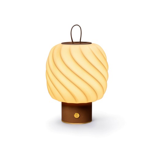 Настольная лампа "Эскимо" (коричневая)