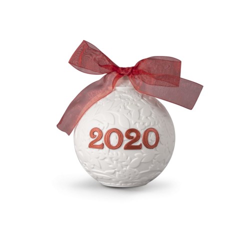 Рождественский шар 2020 (RD-красный)