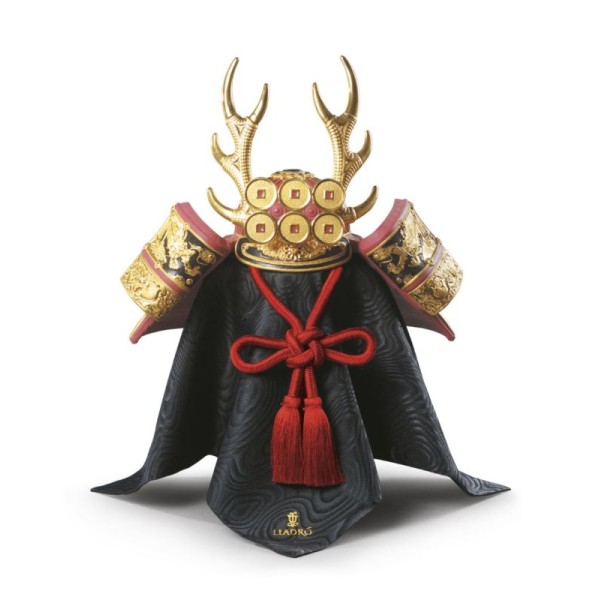 Шлем самурая (красный)