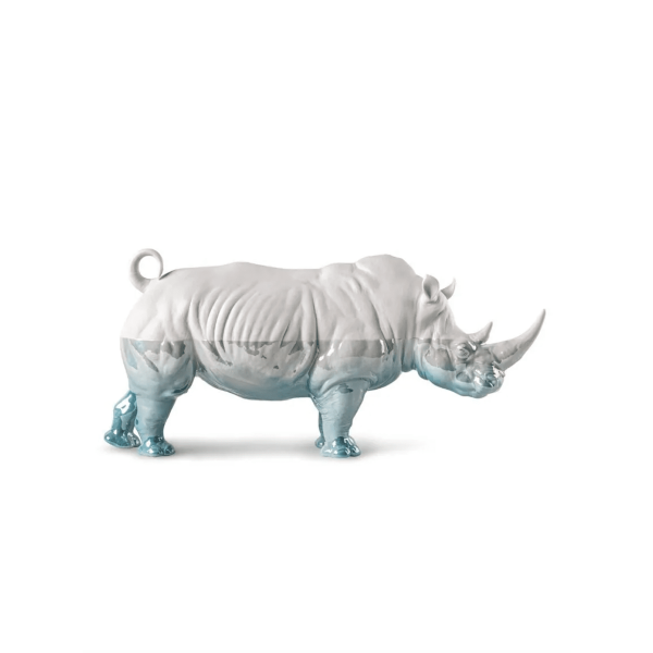 Скульптура "Носорог под водой"